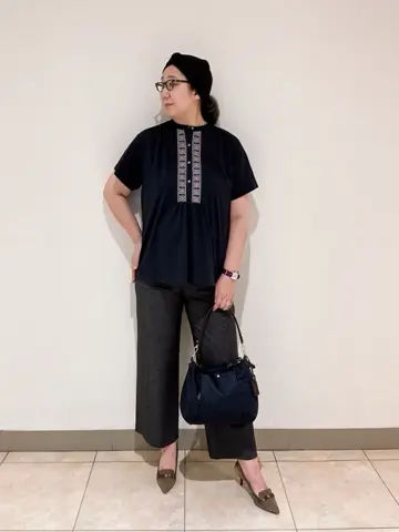 J.PRESS LADIES L スタッフ コーディネート画像