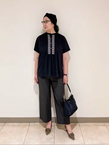 J.PRESS LADIES L スタッフ コーディネート画像