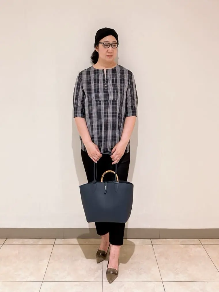 J.PRESS LADIES L スタッフ コーディネート画像