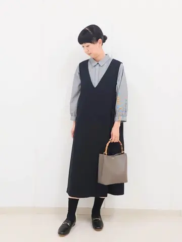 J.PRESS LADIES L スタッフ コーディネート画像