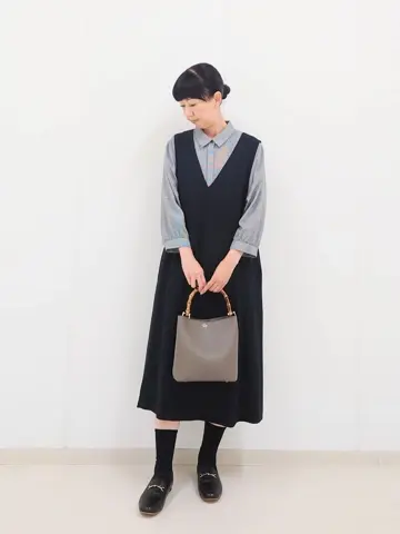 J.PRESS LADIES L スタッフ コーディネート画像
