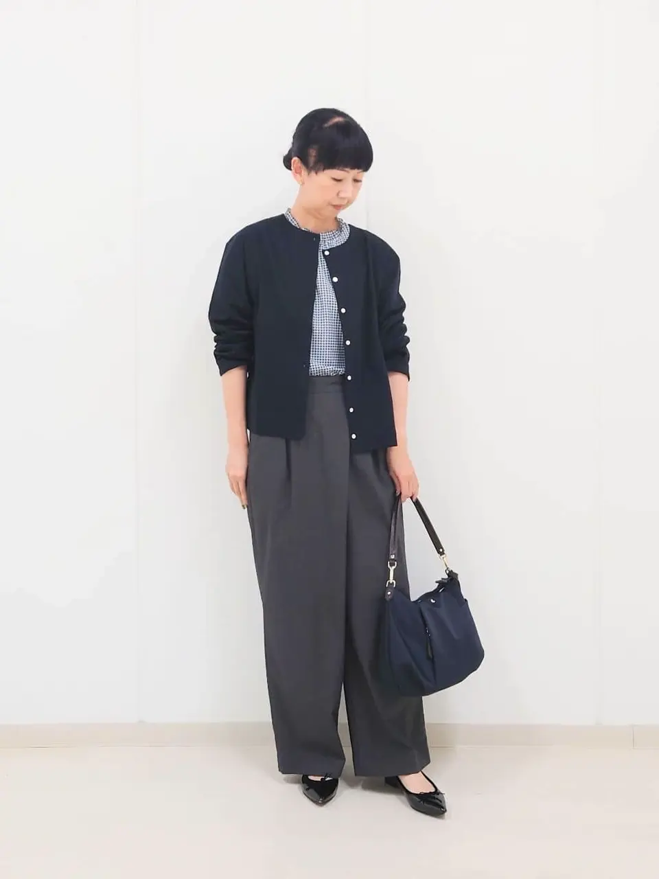 J.PRESS LADIES L スタッフ コーディネート画像