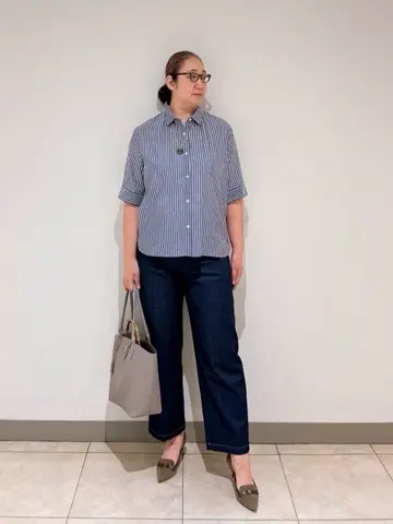 J.PRESS LADIES L スタッフ コーディネート画像