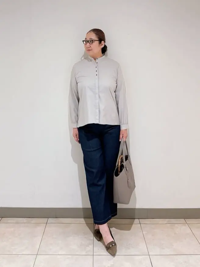 J.PRESS LADIES L スタッフ コーディネート画像