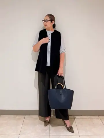 J.PRESS LADIES L スタッフ コーディネート画像