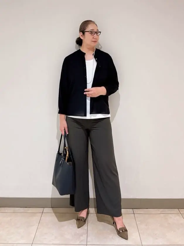 J.PRESS LADIES L スタッフ コーディネート画像