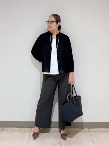 J.PRESS LADIES L スタッフ コーディネート画像