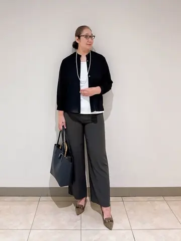 J.PRESS LADIES L スタッフ コーディネート画像