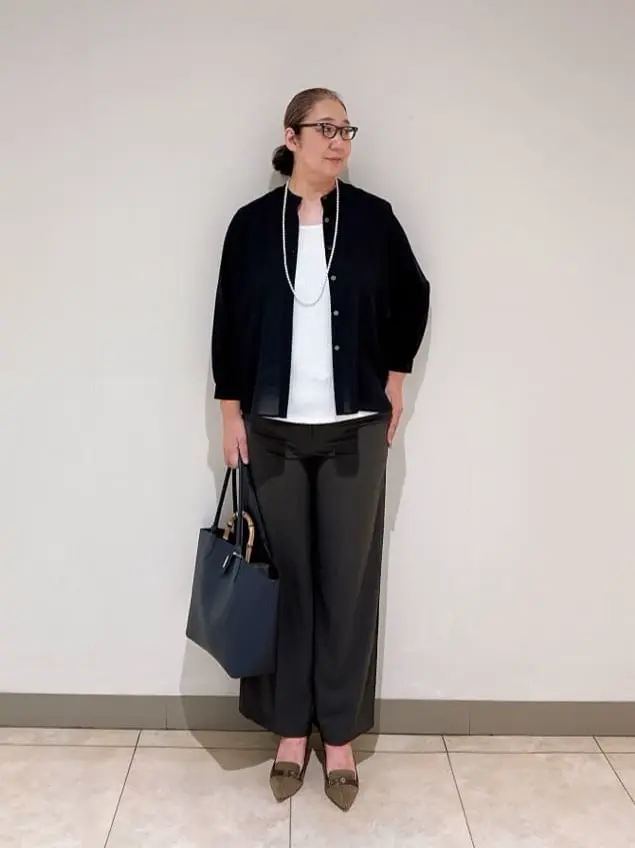 J.PRESS LADIES L スタッフ コーディネート画像