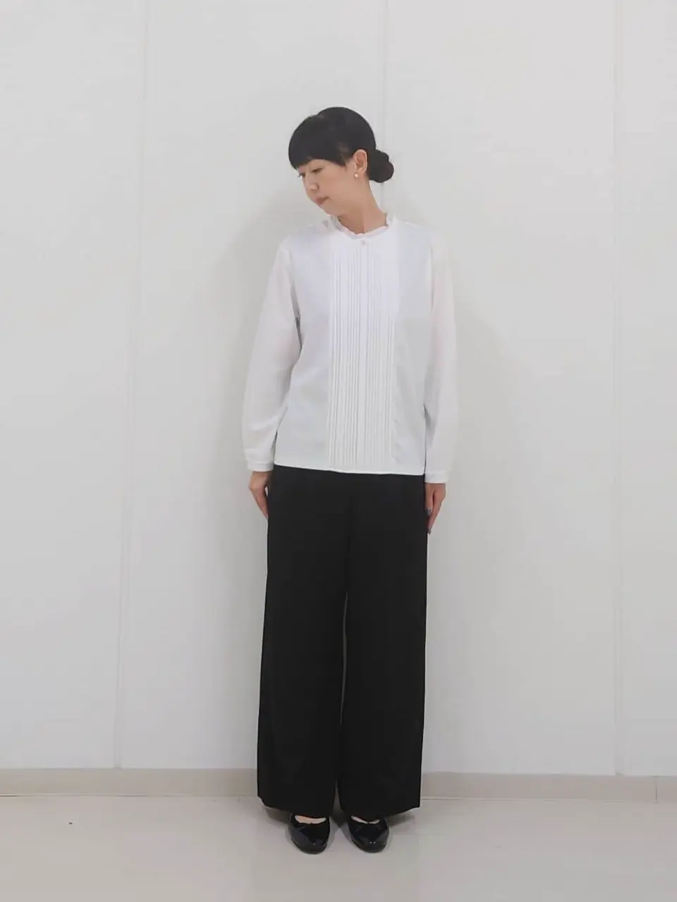 J.PRESS LADIES L スタッフ コーディネート画像