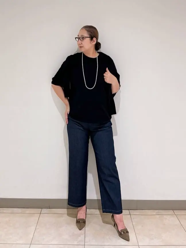 J.PRESS LADIES L スタッフ コーディネート画像