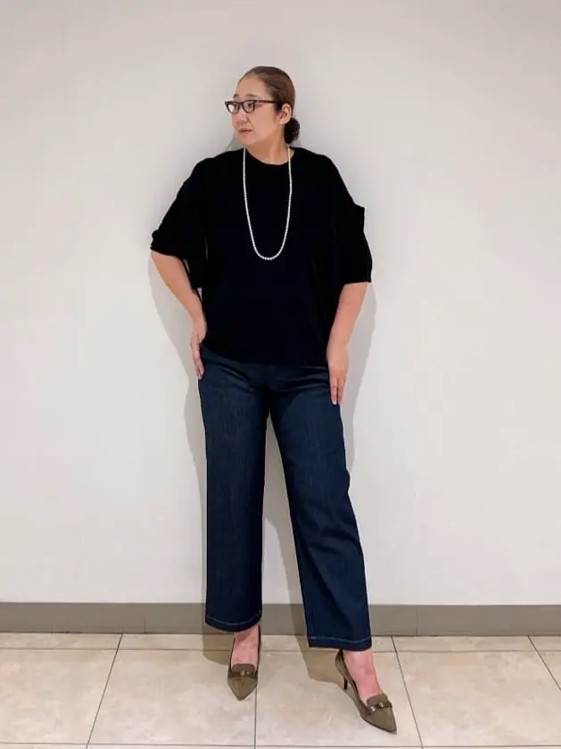 J.PRESS LADIES L スタッフ コーディネート画像