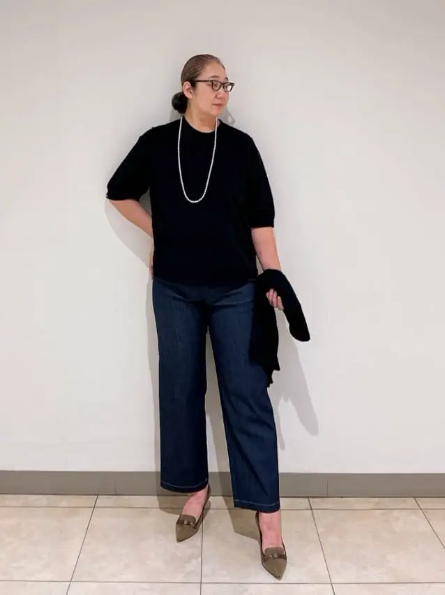 J.PRESS LADIES L スタッフ コーディネート画像