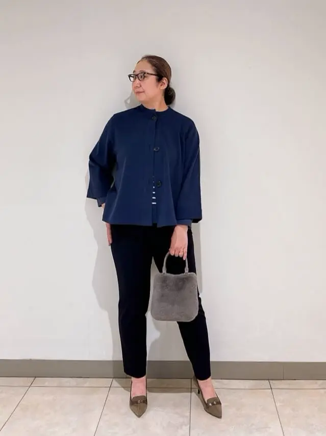 J.PRESS LADIES L スタッフ コーディネート画像