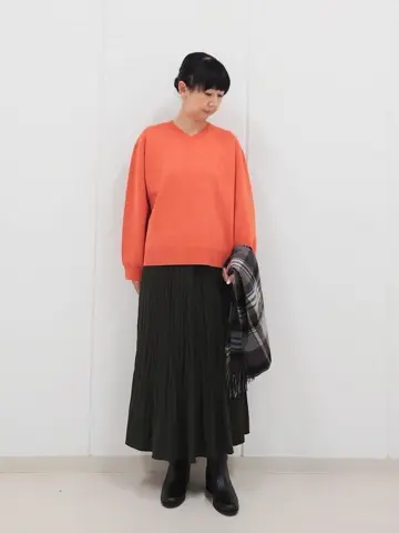 J.PRESS LADIES L スタッフ コーディネート画像