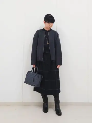 J.PRESS LADIES L スタッフ コーディネート画像