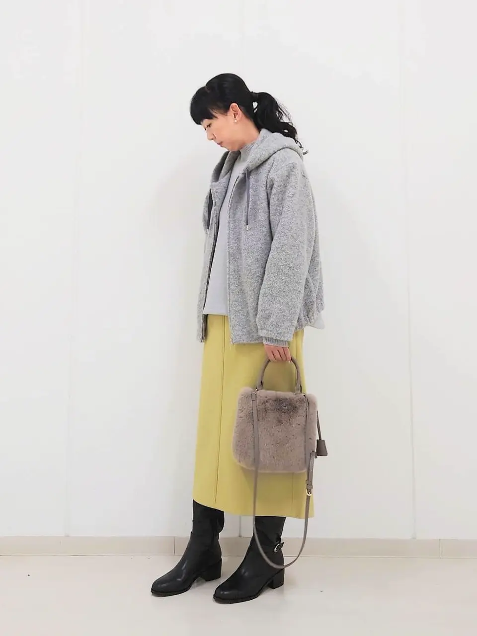 J.PRESS LADIES L スタッフ コーディネート画像