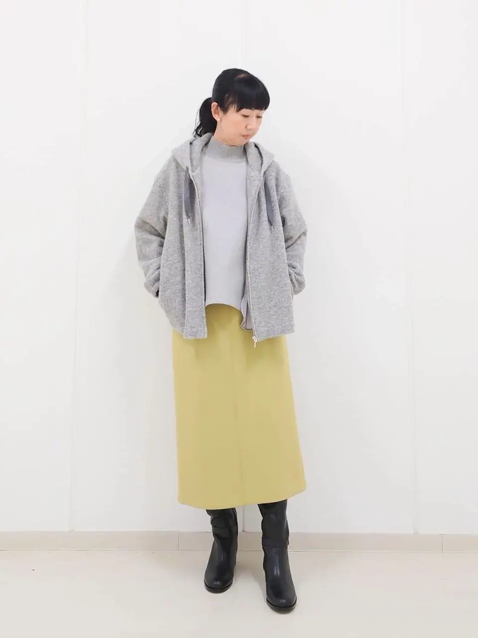 J.PRESS LADIES L スタッフ コーディネート画像