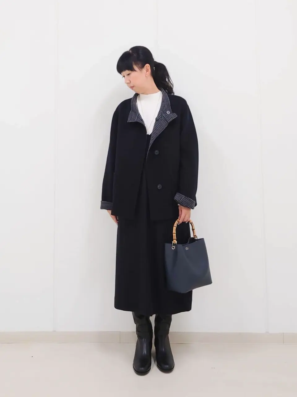 J.PRESS LADIES L スタッフ コーディネート画像