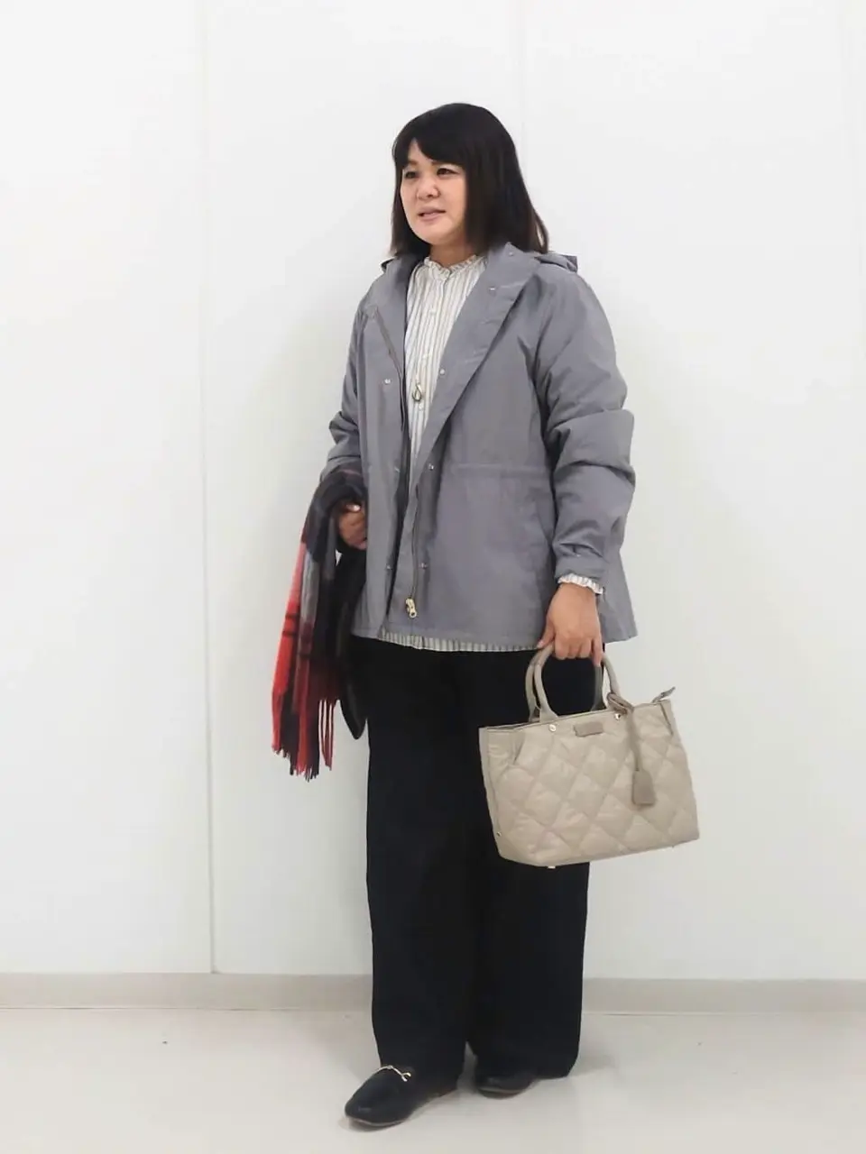 J.PRESS LADIES L 河野 コーディネート画像