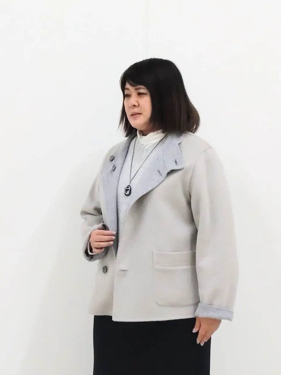 J.PRESS LADIES L 河野 コーディネート画像