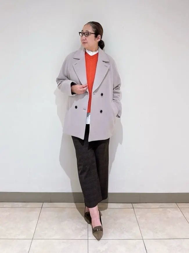 J.PRESS LADIES L スタッフ コーディネート画像