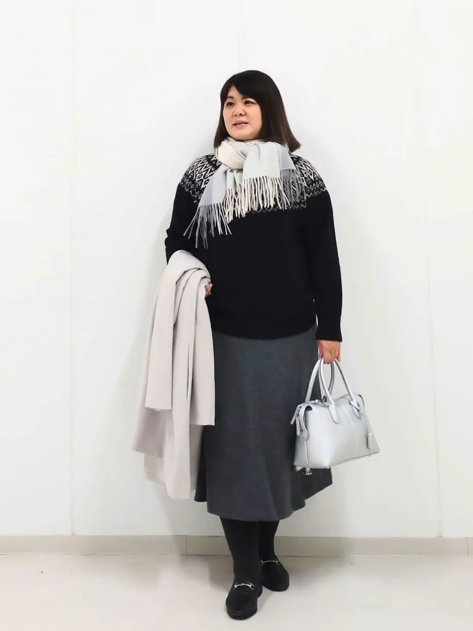 J.PRESS LADIES L 河野 コーディネート画像