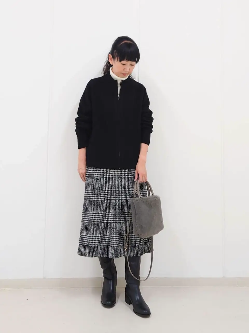 J.PRESS LADIES L スタッフ コーディネート画像