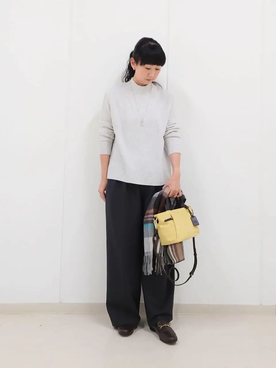 J.PRESS LADIES L スタッフ コーディネート画像