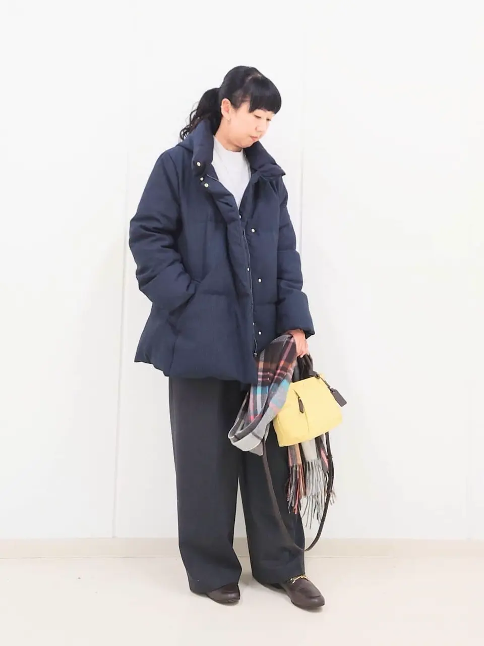 J.PRESS LADIES L スタッフ コーディネート画像