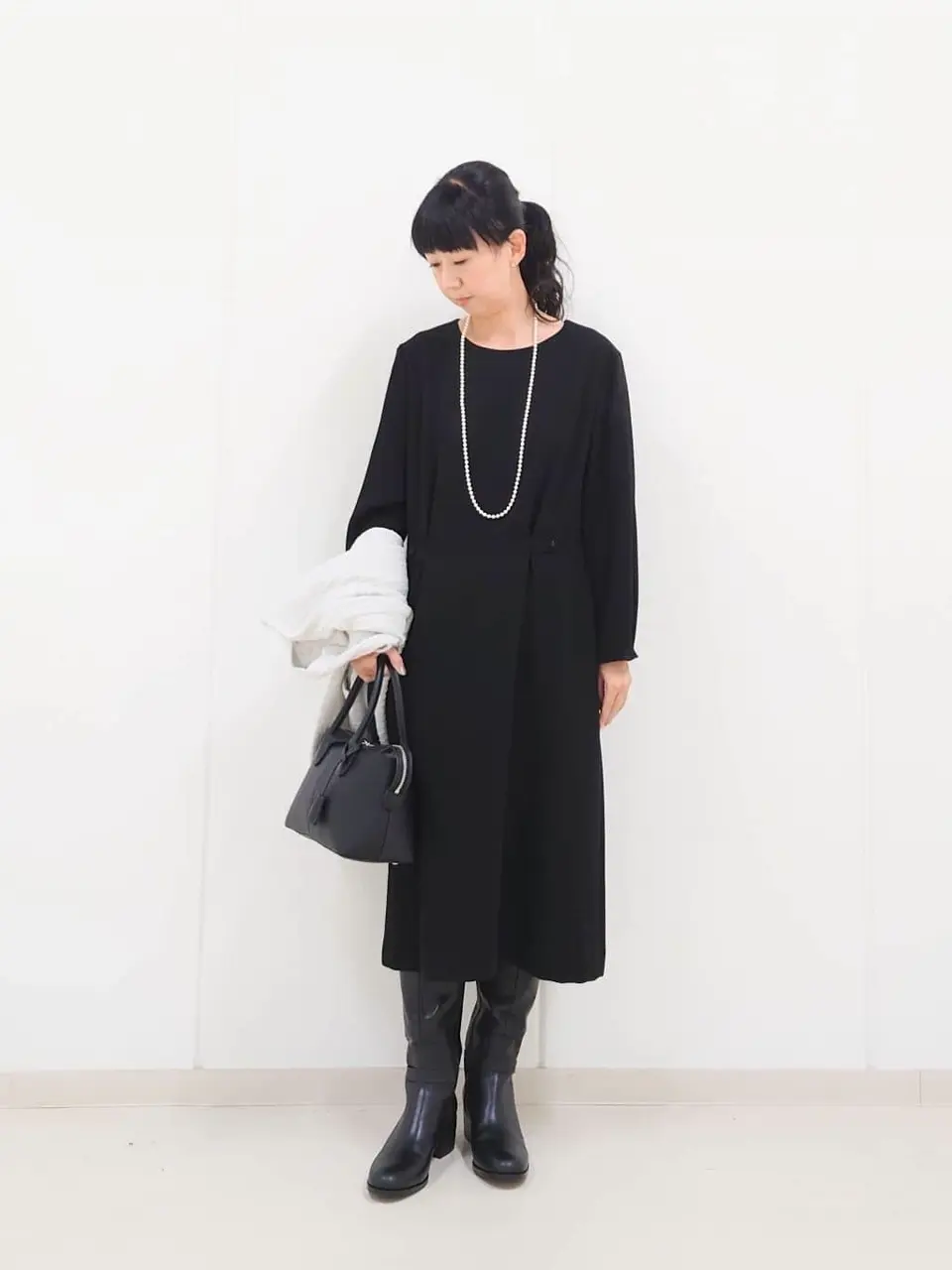 J.PRESS LADIES L スタッフ コーディネート画像