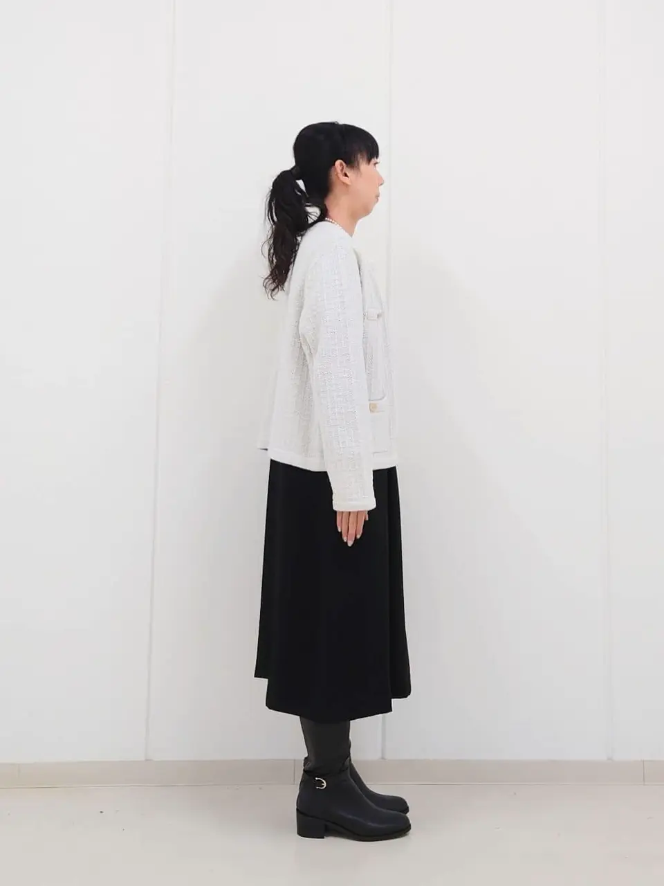 J.PRESS LADIES L スタッフ コーディネート画像