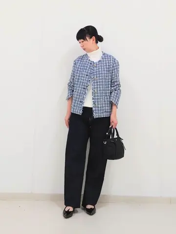 J.PRESS LADIES L スタッフ コーディネート画像