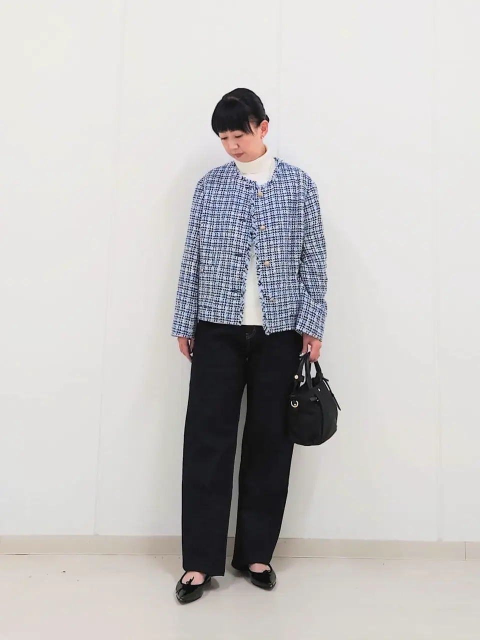 J.PRESS LADIES L スタッフ コーディネート画像