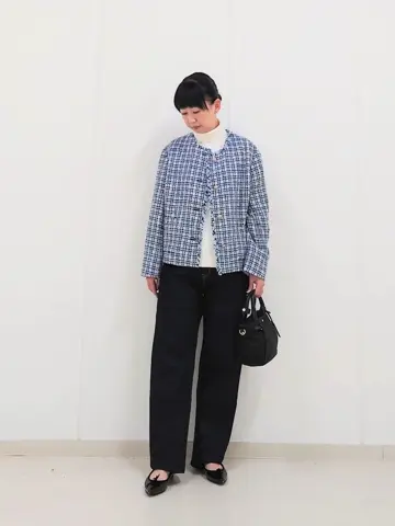 J.PRESS LADIES L スタッフ コーディネート画像