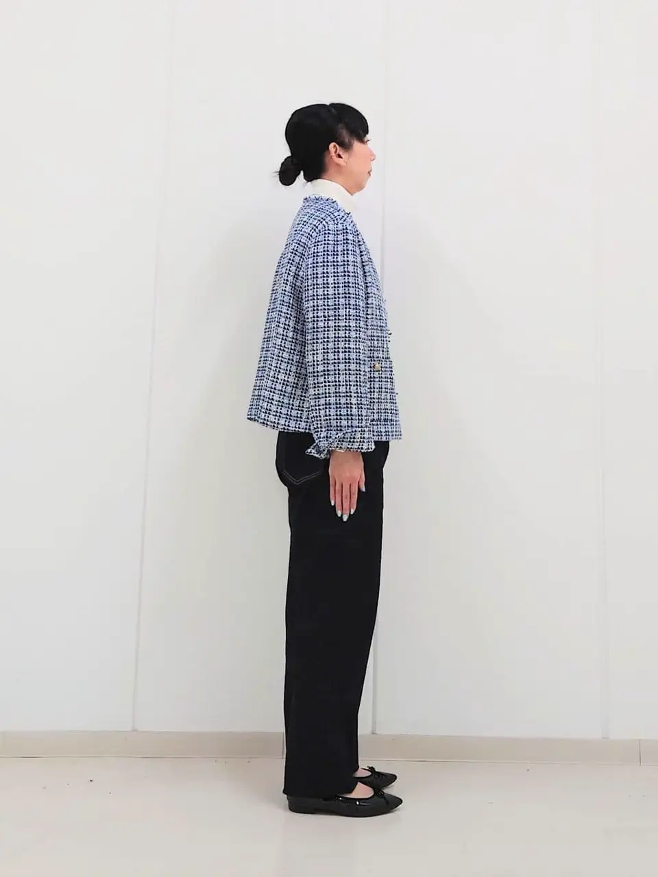 J.PRESS LADIES L スタッフ コーディネート画像