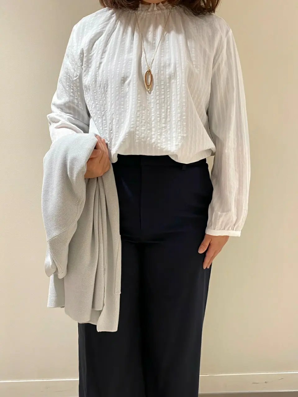 J.PRESS LADIES L 河野 コーディネート画像