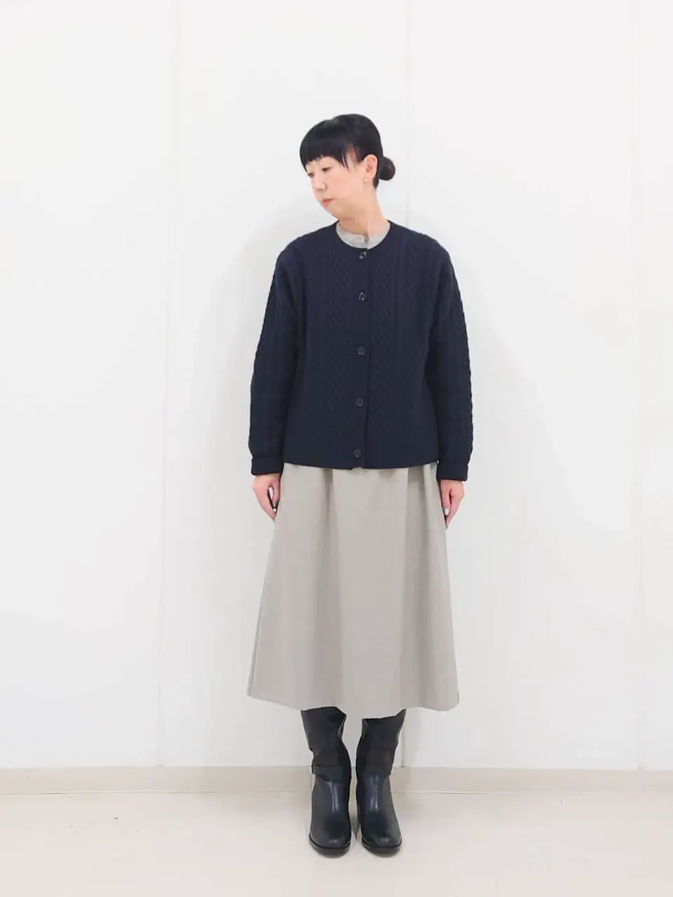 J.PRESS LADIES L スタッフ コーディネート画像