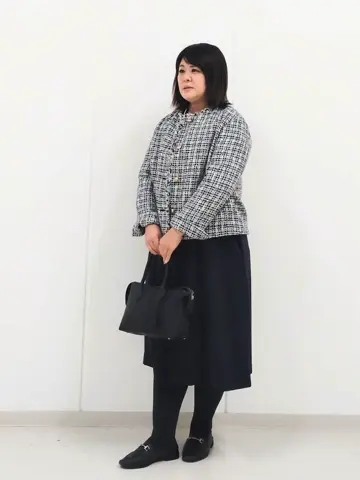 J.PRESS LADIES L 河野 コーディネート画像