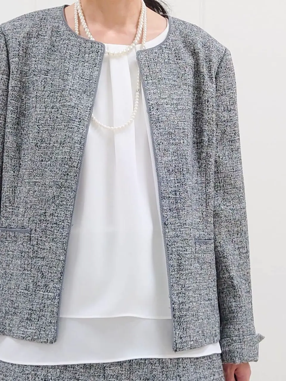 J.PRESS LADIES L スタッフ コーディネート画像