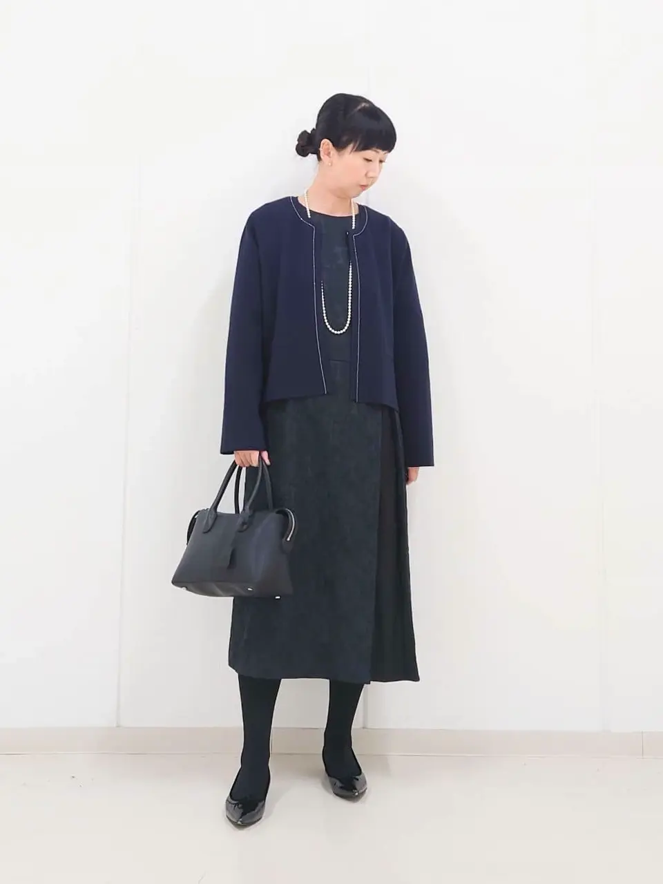 J.PRESS LADIES L スタッフ コーディネート画像