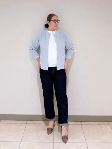 J.PRESS LADIES L スタッフ コーディネート画像