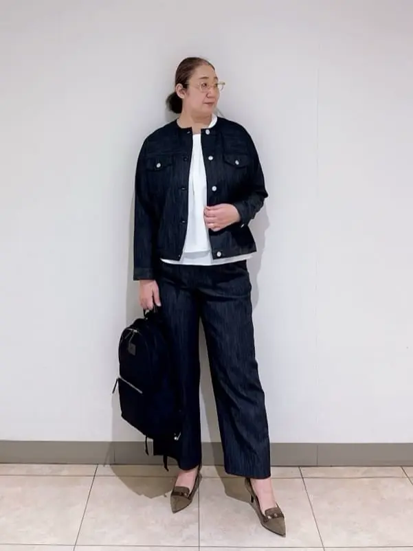 J.PRESS LADIES L スタッフ コーディネート画像