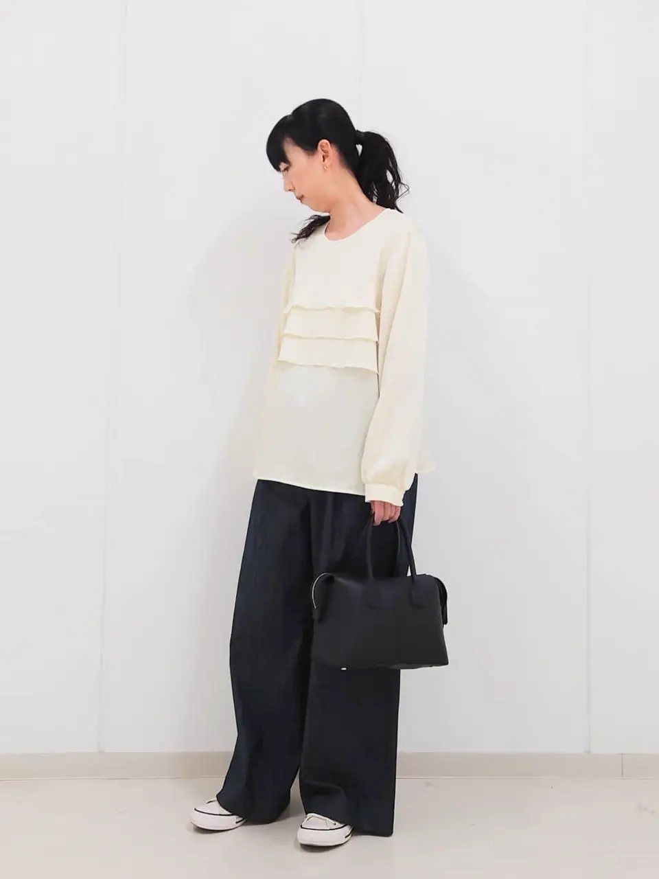 J.PRESS LADIES L スタッフ コーディネート画像