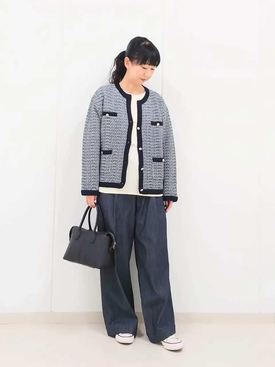 J.PRESS LADIES L スタッフ コーディネート画像