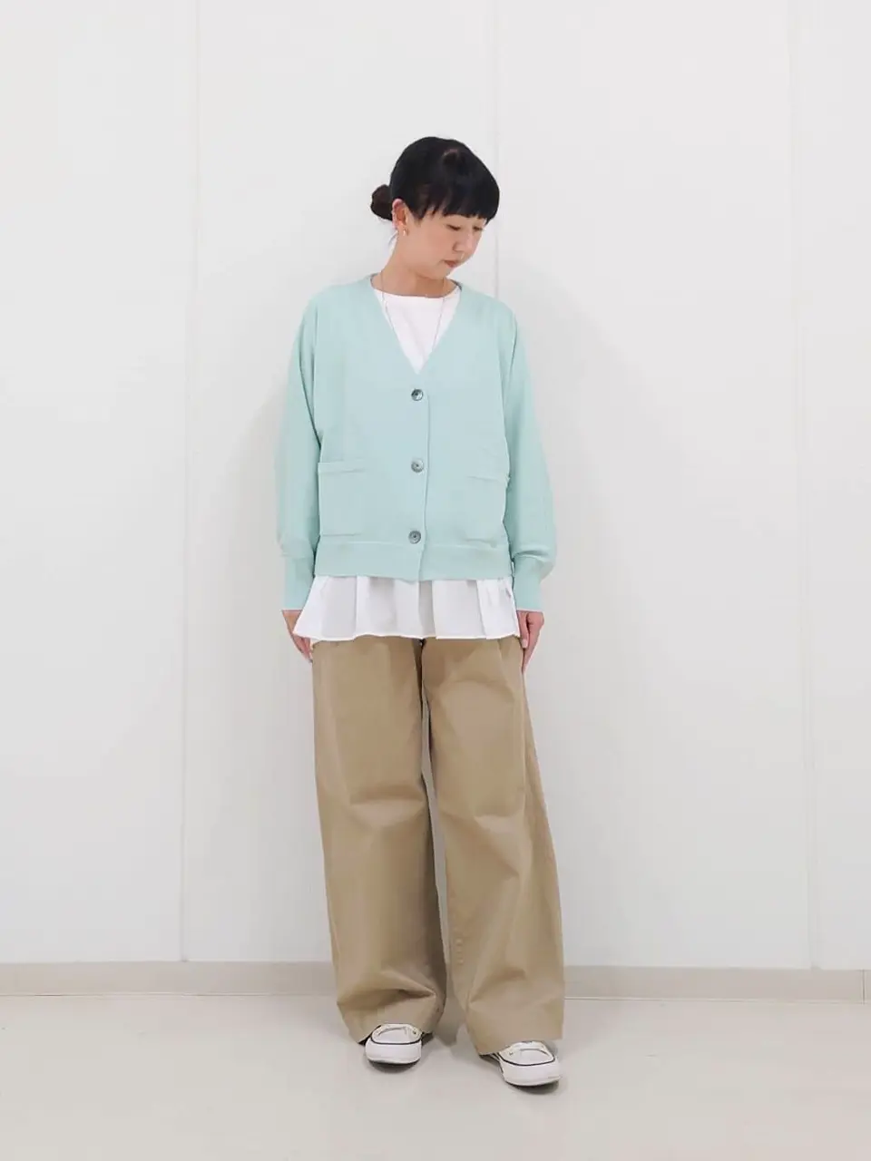 J.PRESS LADIES L スタッフ コーディネート画像