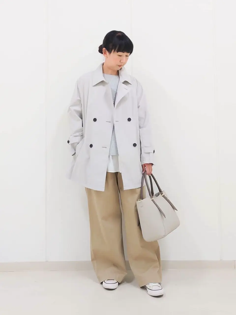 J.PRESS LADIES L スタッフ コーディネート画像