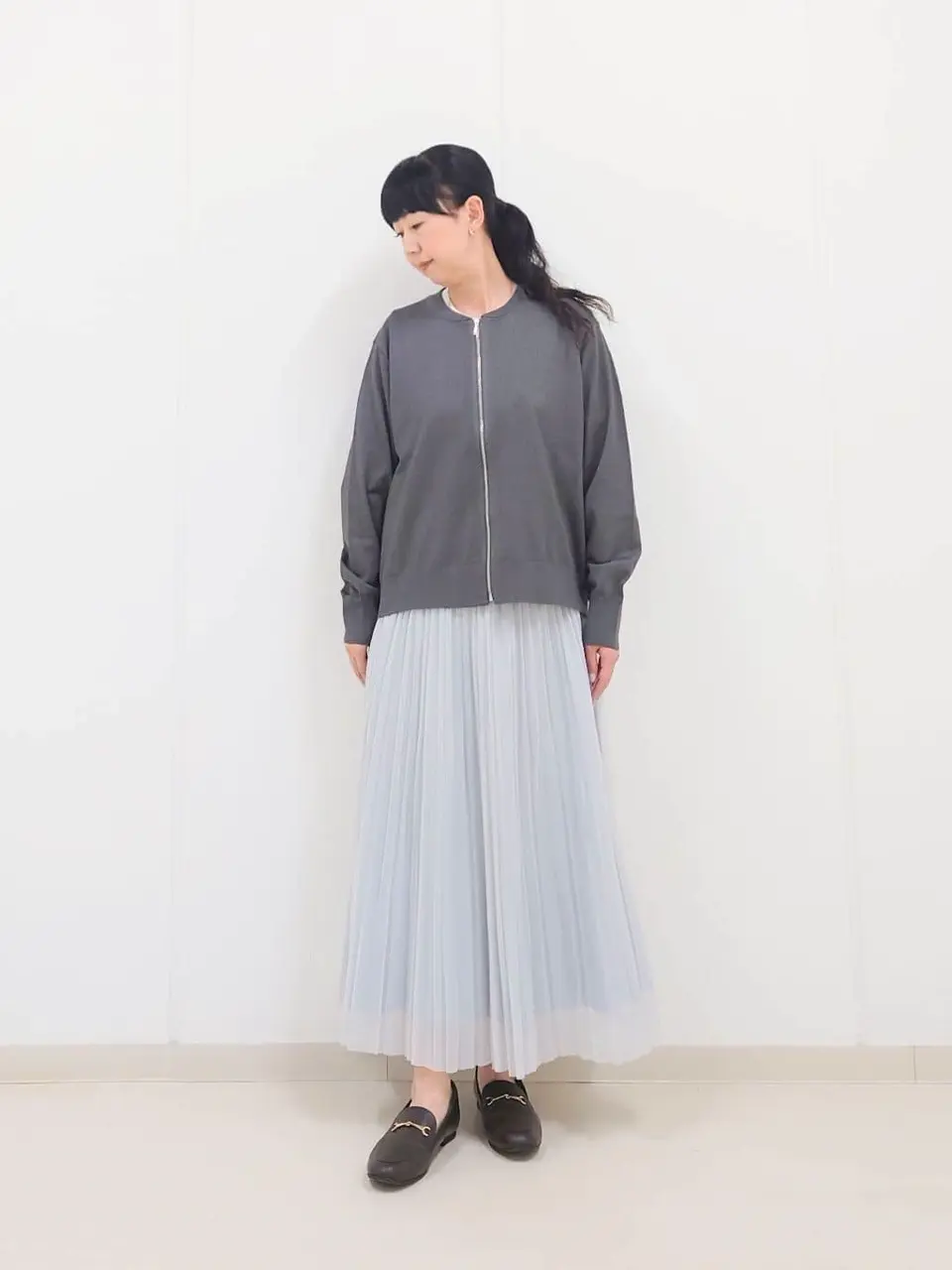 J.PRESS LADIES L スタッフ コーディネート画像