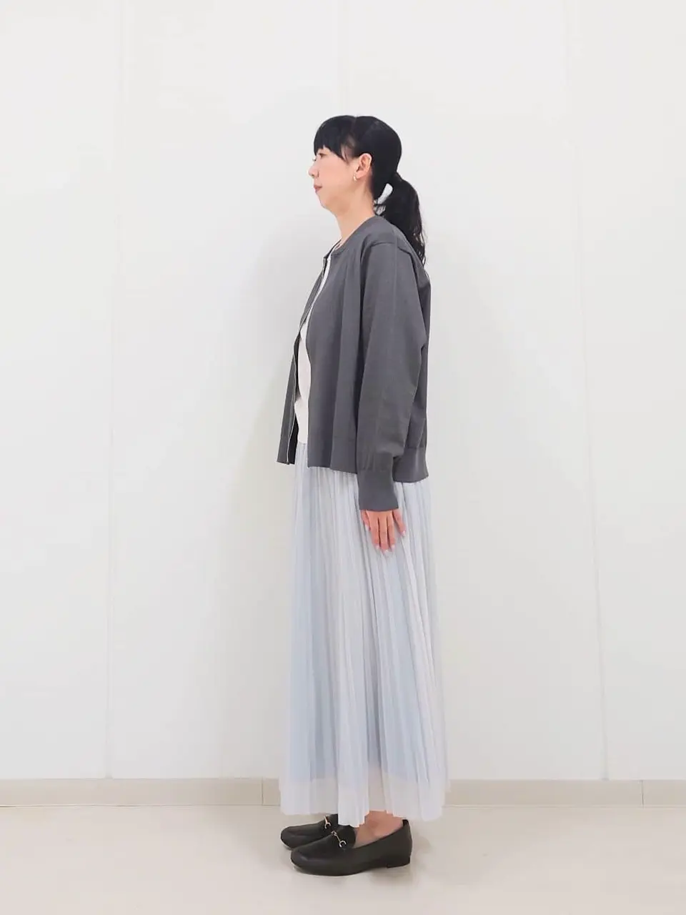 J.PRESS LADIES L スタッフ コーディネート画像