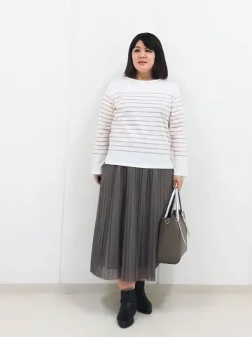 J.PRESS LADIES L 河野 コーディネート画像